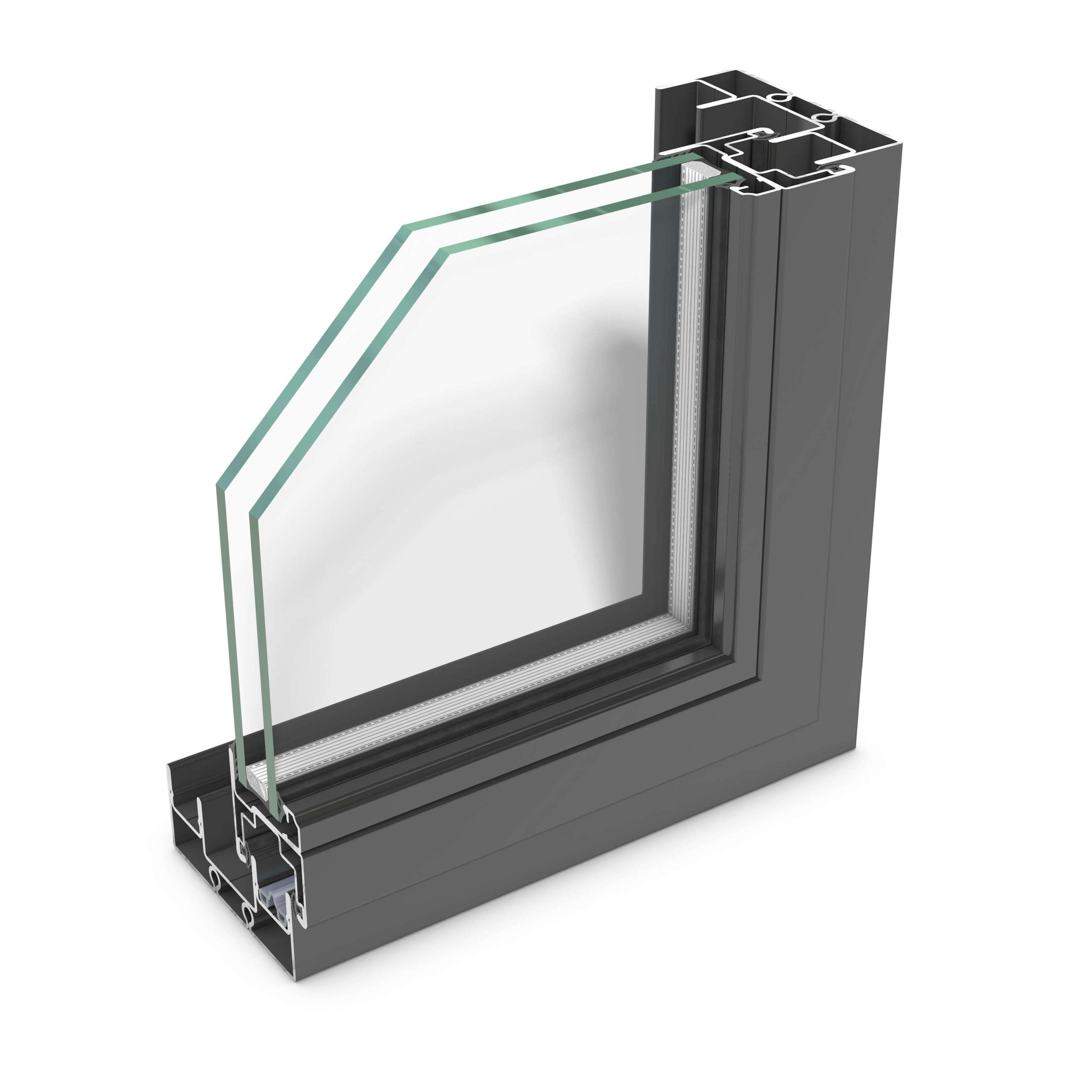 rp fineline 50S – elegant schmales Stahl-Profilsystem für Schiebelemente