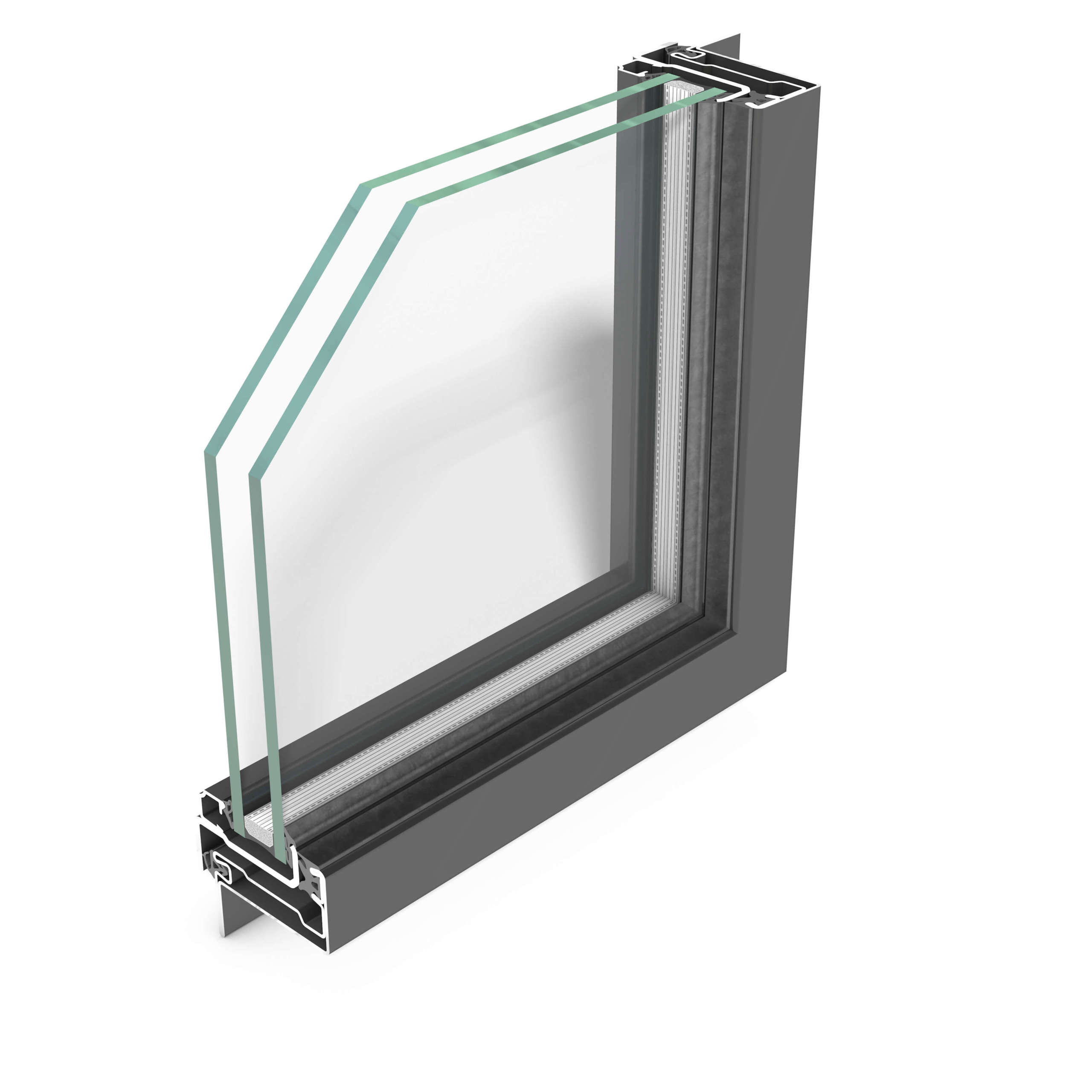 rp fineline 60W – Stahl-Profilsystem für Fenster mit einzigartig schmalen Ansichtsbreiten