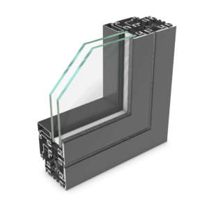 rp hermetic 70W – système de profilés en acier pour fenêtres et cloisons