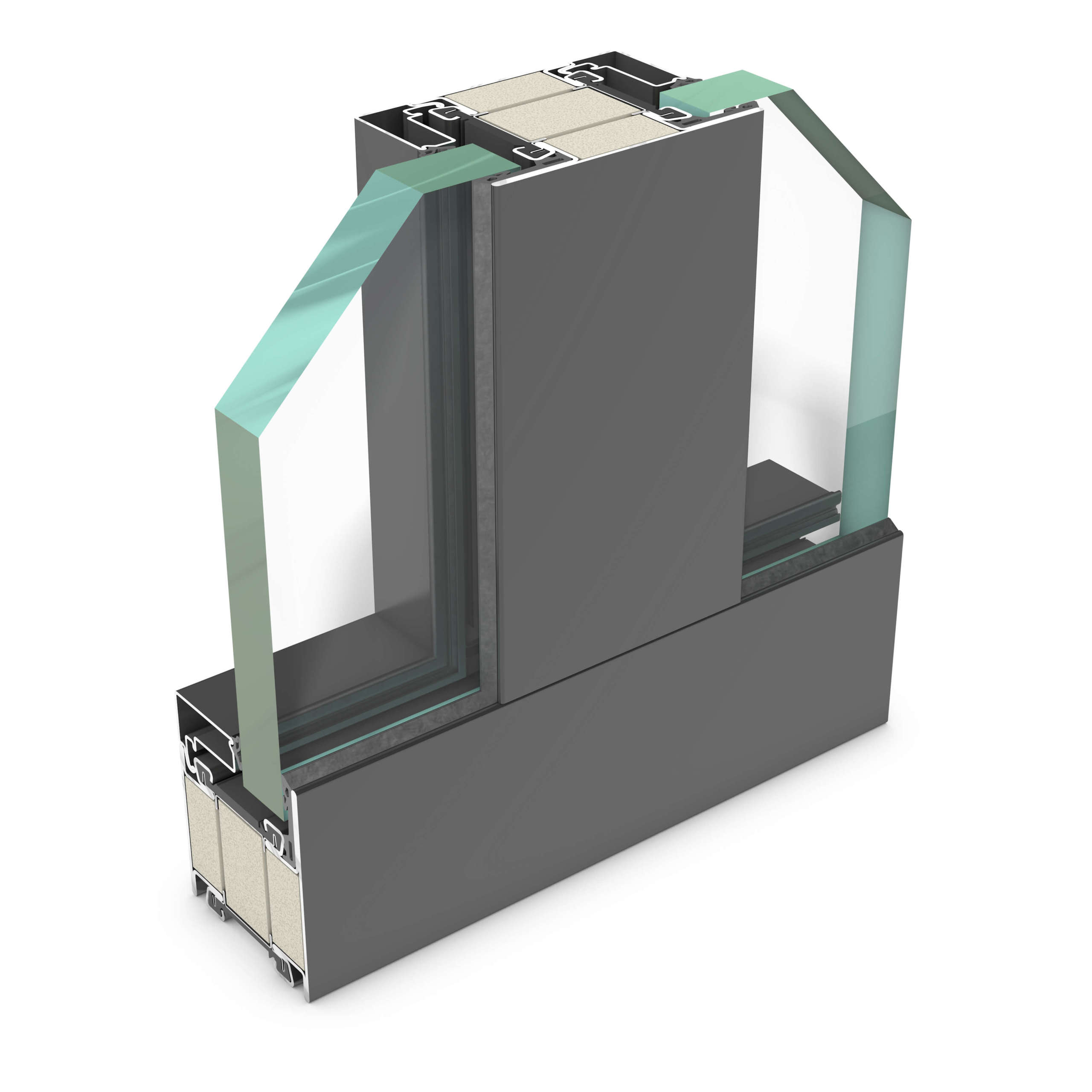 rp hermetic 70FP-60 – thermally insulated steel profile system for EI60-compliant fire and smoke protection doors and partition walls