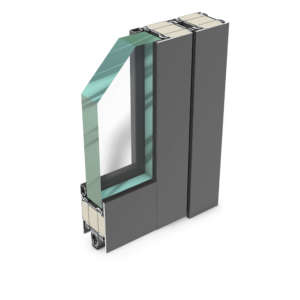 rp hermetic 70FP-90 – thermally insulated steel profile system for EI90/F90/T90-compliant fire and smoke protection doors