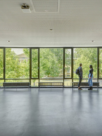 Université libre de Berlin vue latérale à l'intérieur de la rp fineline 70W