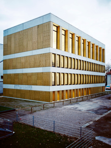 Central Library Munich, Rp Hermetic 70W Side View Outside